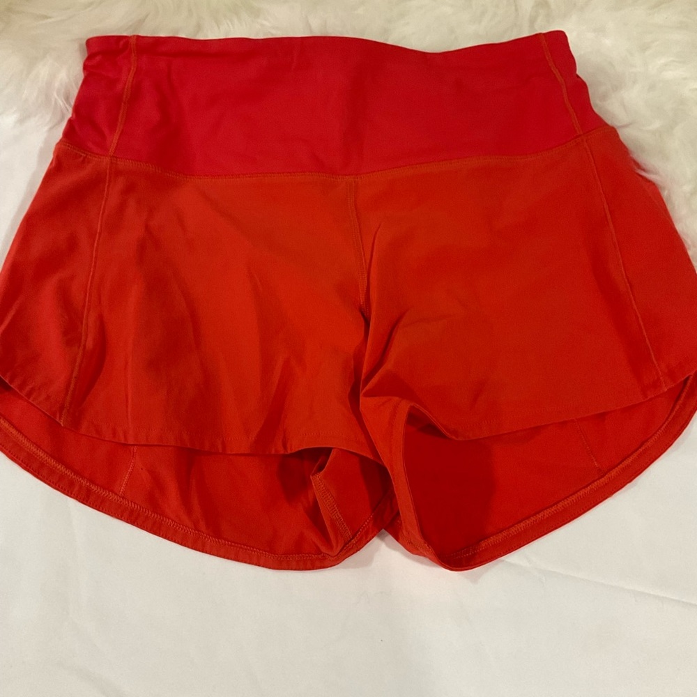 Lululemon Speed Up Lined Shorts Size 6